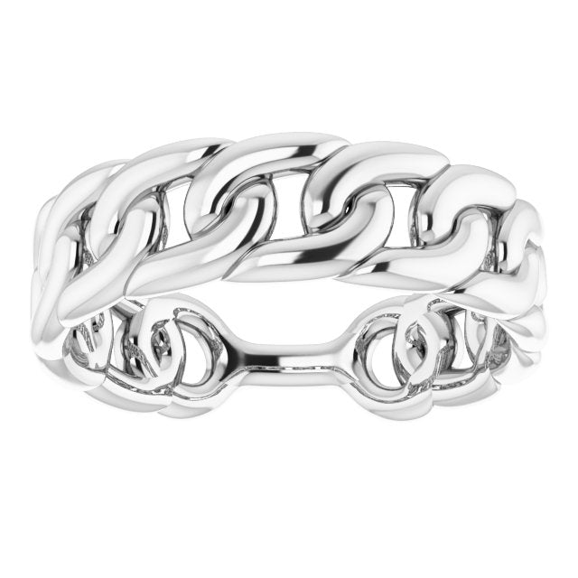 6MM CHAIN LINK RING