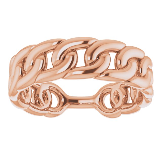 6MM CHAIN LINK RING