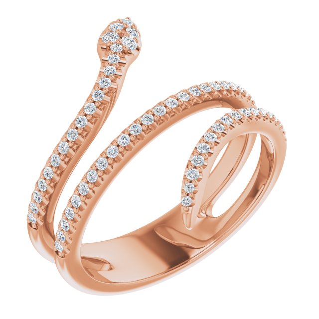 DIAMOND SNAKE RING
