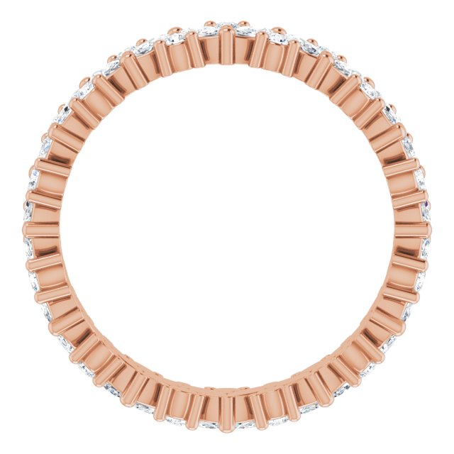 1 CTW MARQUISE CLUSTER ETERNITY BAND