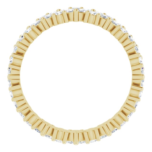 1 CTW MARQUISE CLUSTER ETERNITY BAND