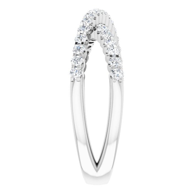 DIAMOND CRISS-CROSS RING