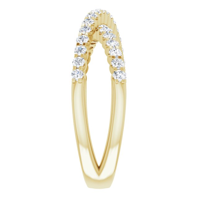 DIAMOND CRISS-CROSS RING