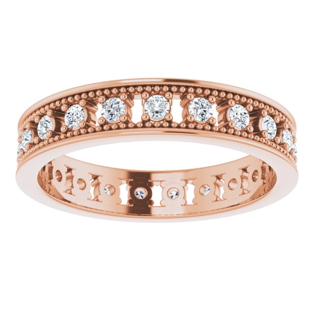 ½ CTW DIAMOND ACCENTED ETERNITY BAND