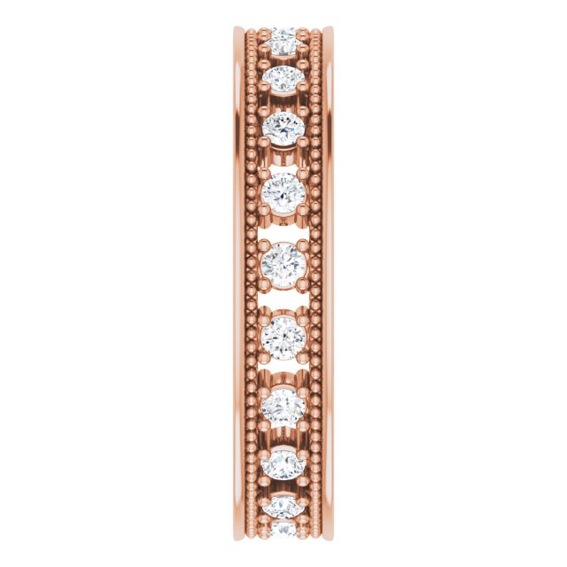 ½ CTW DIAMOND ACCENTED ETERNITY BAND