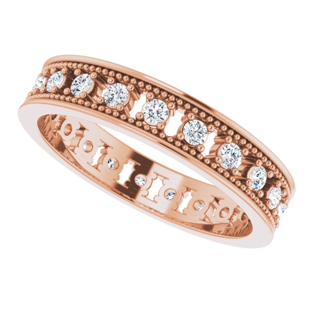 ½ CTW DIAMOND ACCENTED ETERNITY BAND