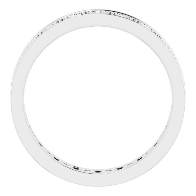 ½ CTW DIAMOND ACCENTED ETERNITY BAND