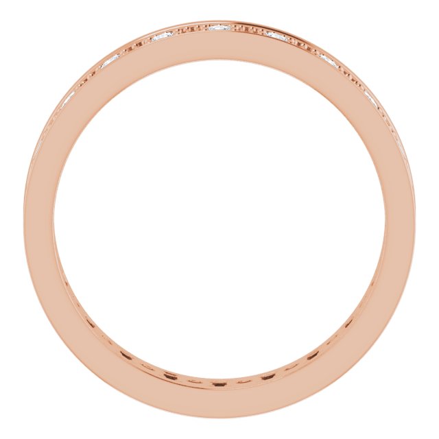 ½ CTW DIAMOND ACCENTED ETERNITY BAND