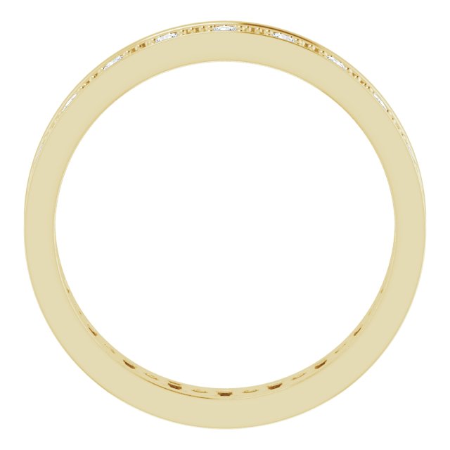 ½ CTW DIAMOND ACCENTED ETERNITY BAND