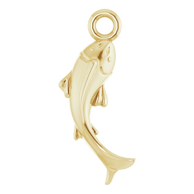 PETITE KOY FISH DANGLE