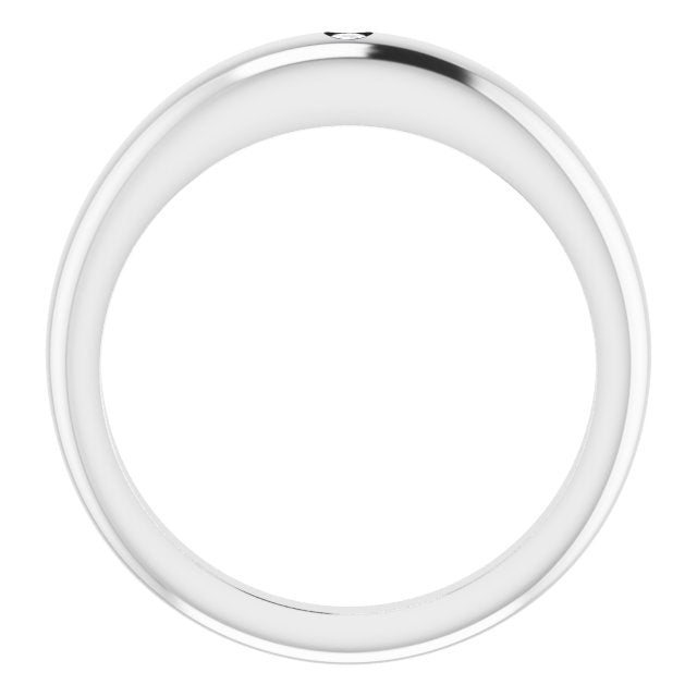 DIAMOND DOME RING - 14K White Gold