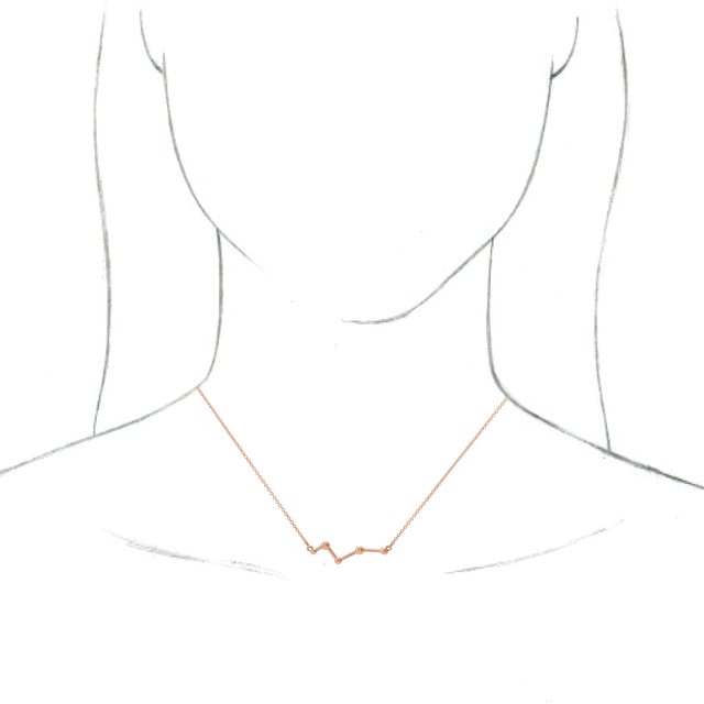 CONSTELLATION BAR NECKLACE