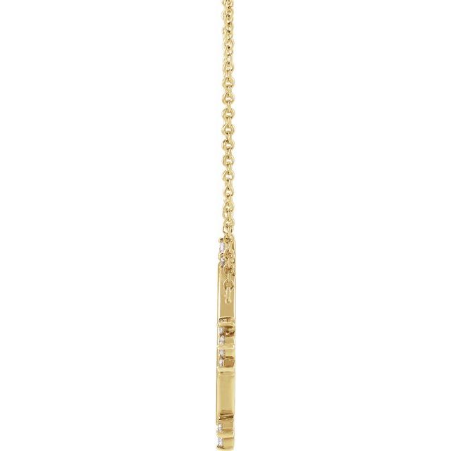 DIAMOND MIRACULOUS NECKLACE - 14K Yellow Gold