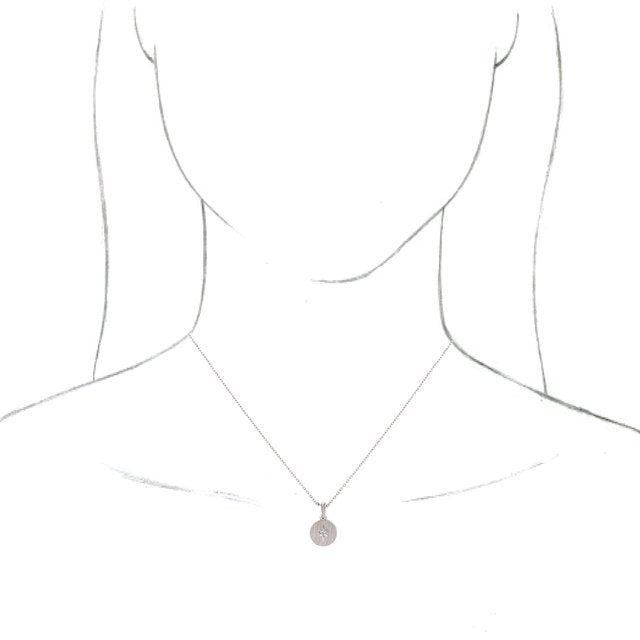 DIAMOND STARBURST NECKLACE