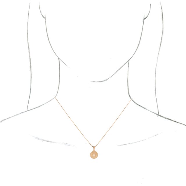 DIAMOND STARBURST NECKLACE