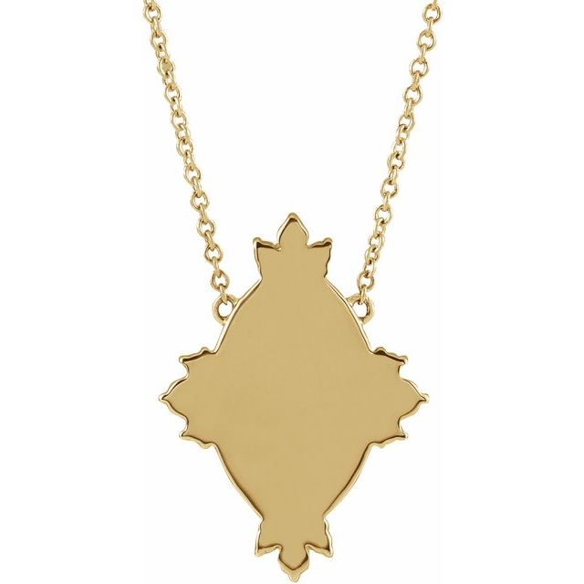 DIAMOND MIRACULOUS NECKLACE - 14K Yellow Gold