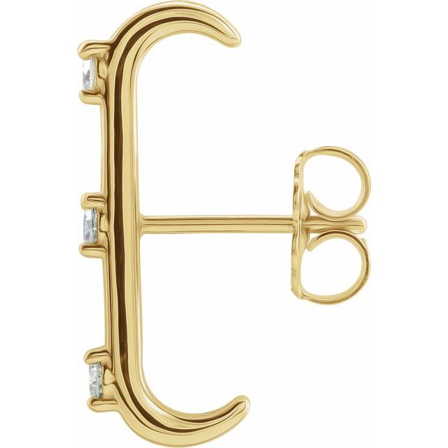 1/10 CTW SINGLE DIAMOND CUFF