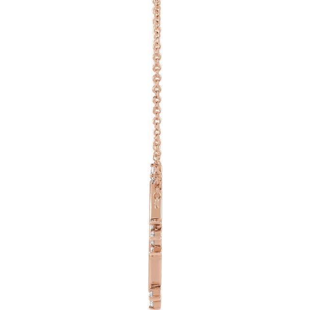 DIAMOND MIRACULOUS NECKLACE - 14K Rose Gold