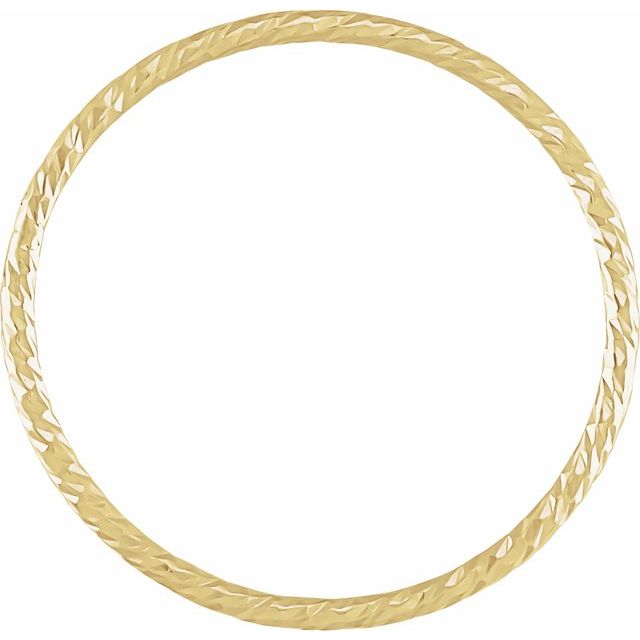 1MM TEXTURED STACKABLE RING