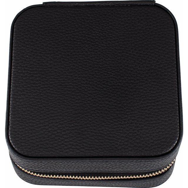 VEGAN LEATHER JEWELRY CASE WITH MIRROR