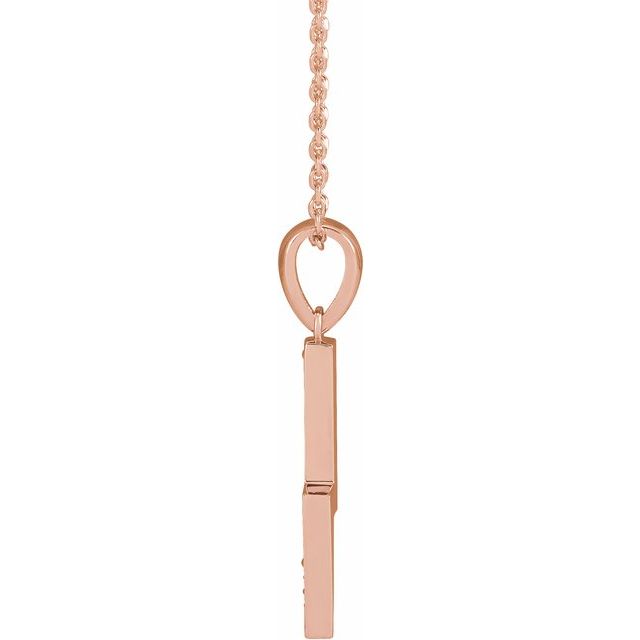 DIAMOND LIGHTNING BLOT NECKLACE