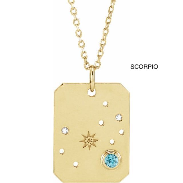 ZODIAC CONSTELLATION NECKLACE