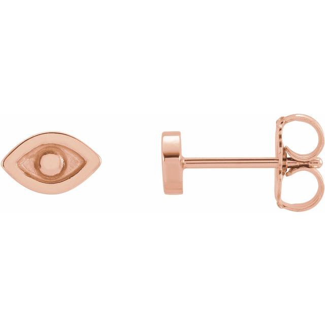 PETITE EVIL EYE EARRINGS