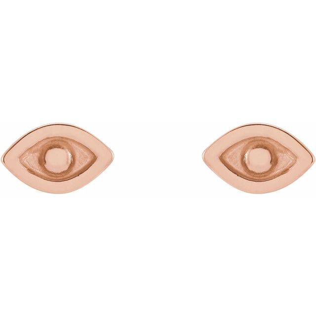 PETITE EVIL EYE EARRINGS