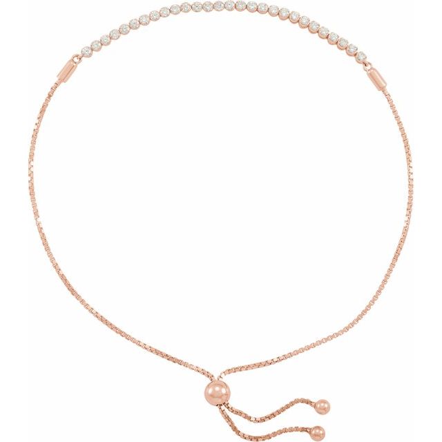 ½ CTW DIAMOND BOLO BRACELET