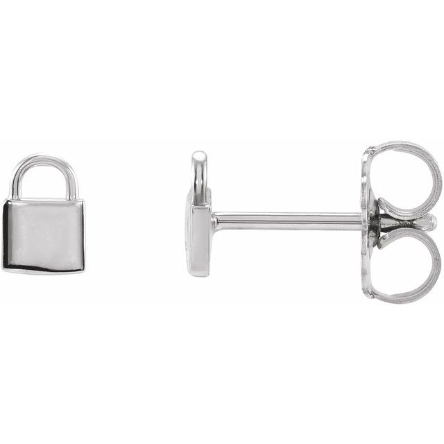 PETITE LOCK EARRINGS