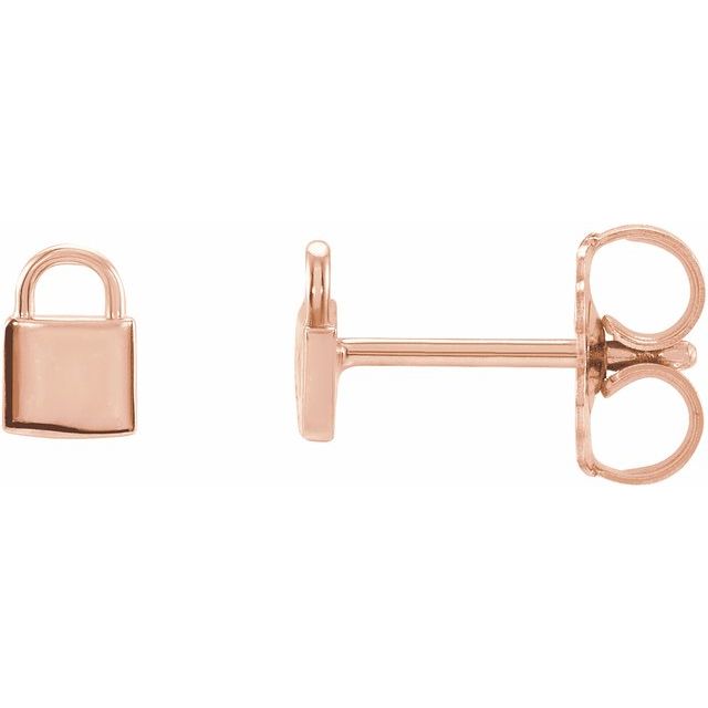PETITE LOCK EARRINGS