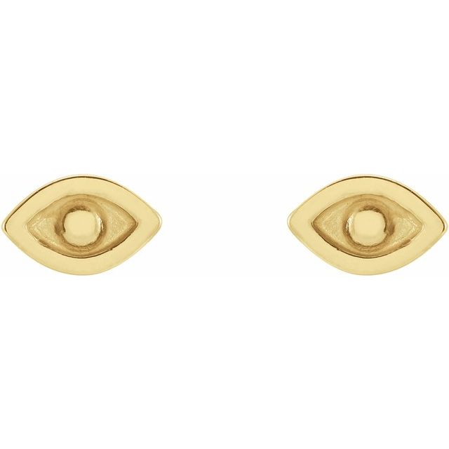 PETITE EVIL EYE EARRINGS