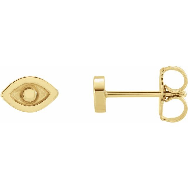 PETITE EVIL EYE EARRINGS
