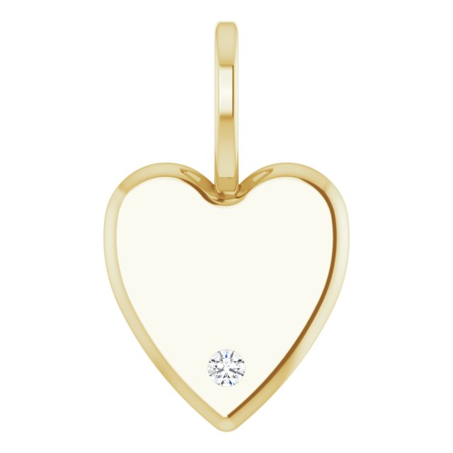 DIAMOND HEART PENDANT