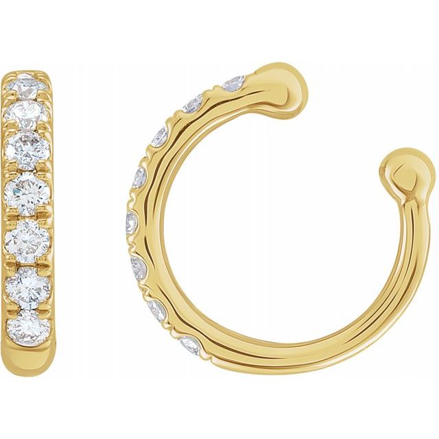 DIAMOND EAR CUFF