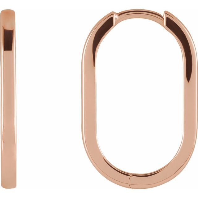 ELONGATED OVAL HOOP