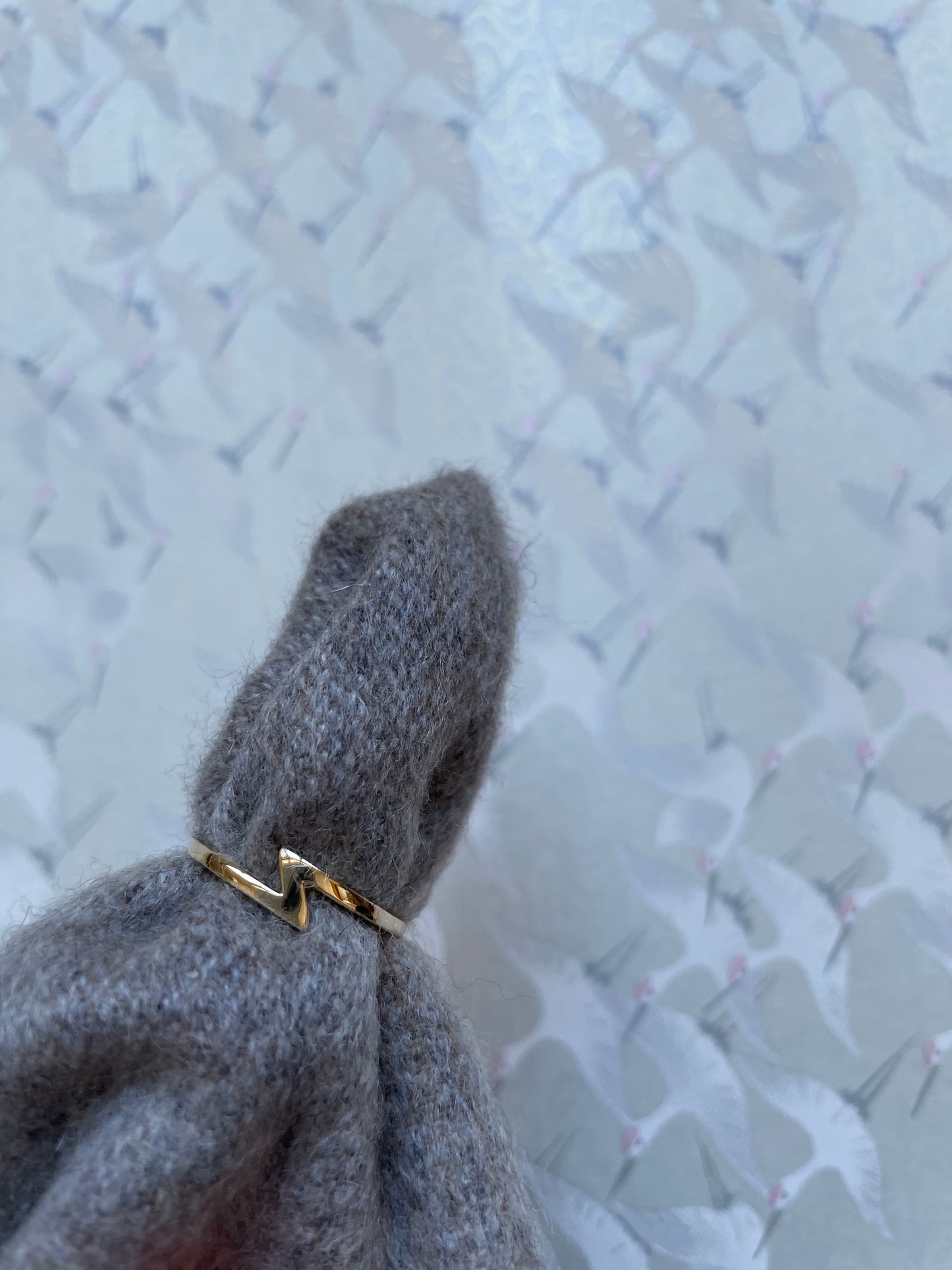LIGHTNING BOLT STACKABLE RING