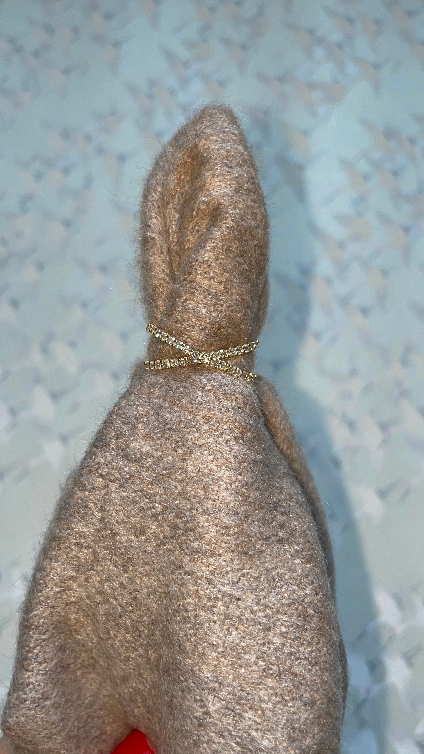 DIAMOND CRISS-CROSS RING