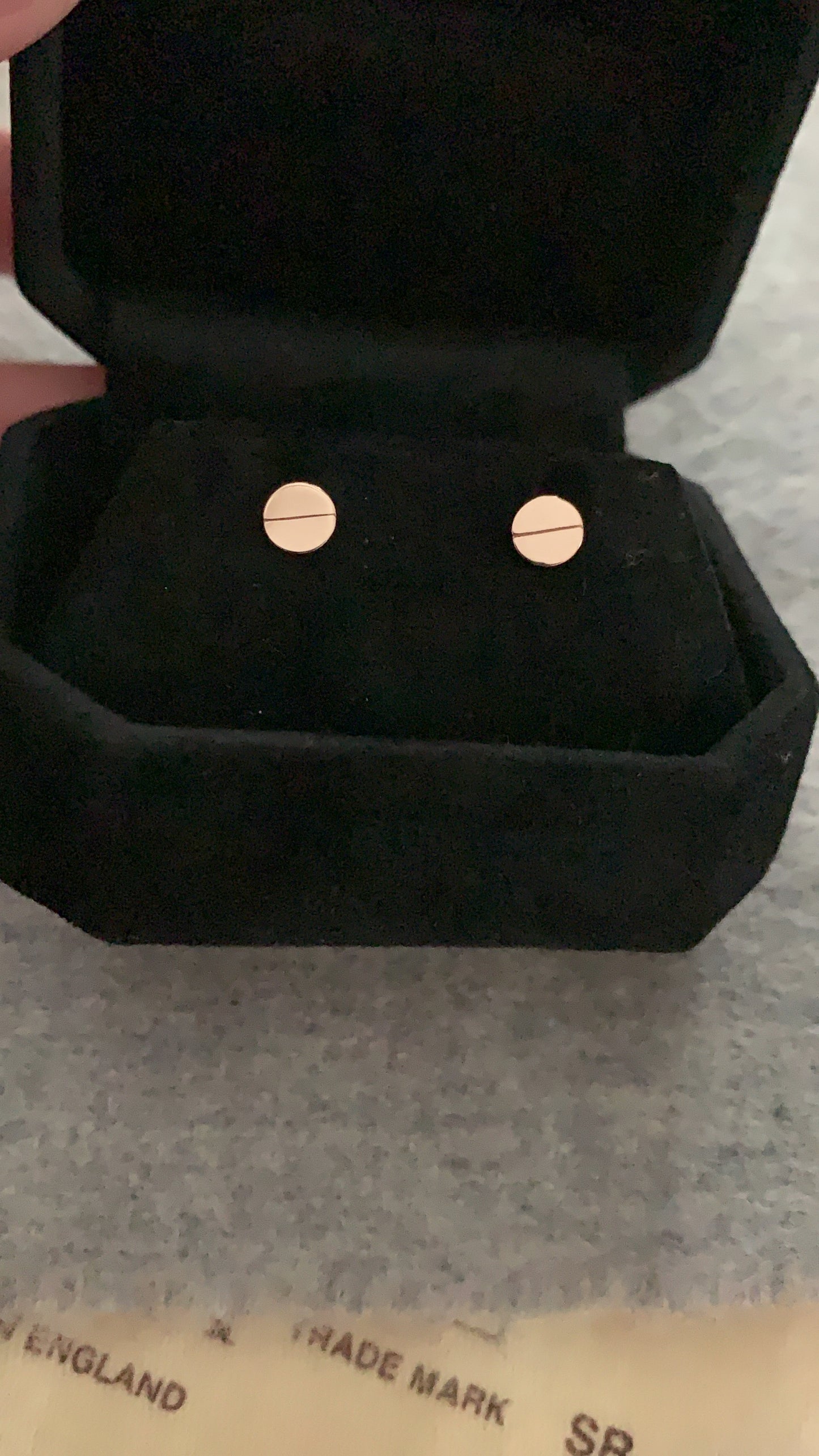 SCREW HEAD EARRING