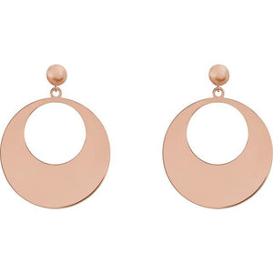 CIRCLE DANGLE EARRING