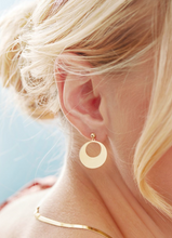 Load image into Gallery viewer, CIRCLE DANGLE EARRING
