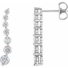 Load image into Gallery viewer, DIAMOND JOURNEY EARRING
