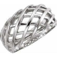 Load image into Gallery viewer, LATTICEWORK DOME RING
