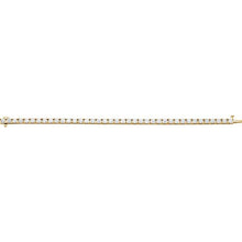 Load image into Gallery viewer, 9 1/6 CTW TENNIS BRACELET - Yellow Gold
