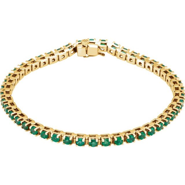 EMERALD TENNIS BRACELET