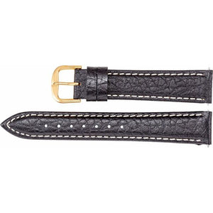 LEATHER SPORT CALF PADDED WATCH BAND