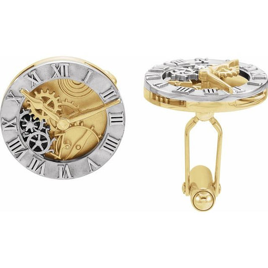 CLOCK CUFF LINKS