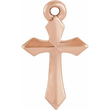 Load image into Gallery viewer, PETITE CROSS DANGLE
