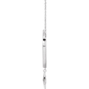 MARY NECKLACE - 14K White Gold