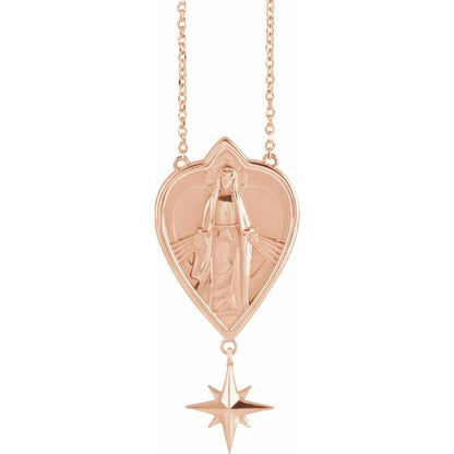 MARY NECKLACE - 14K Rose Gold